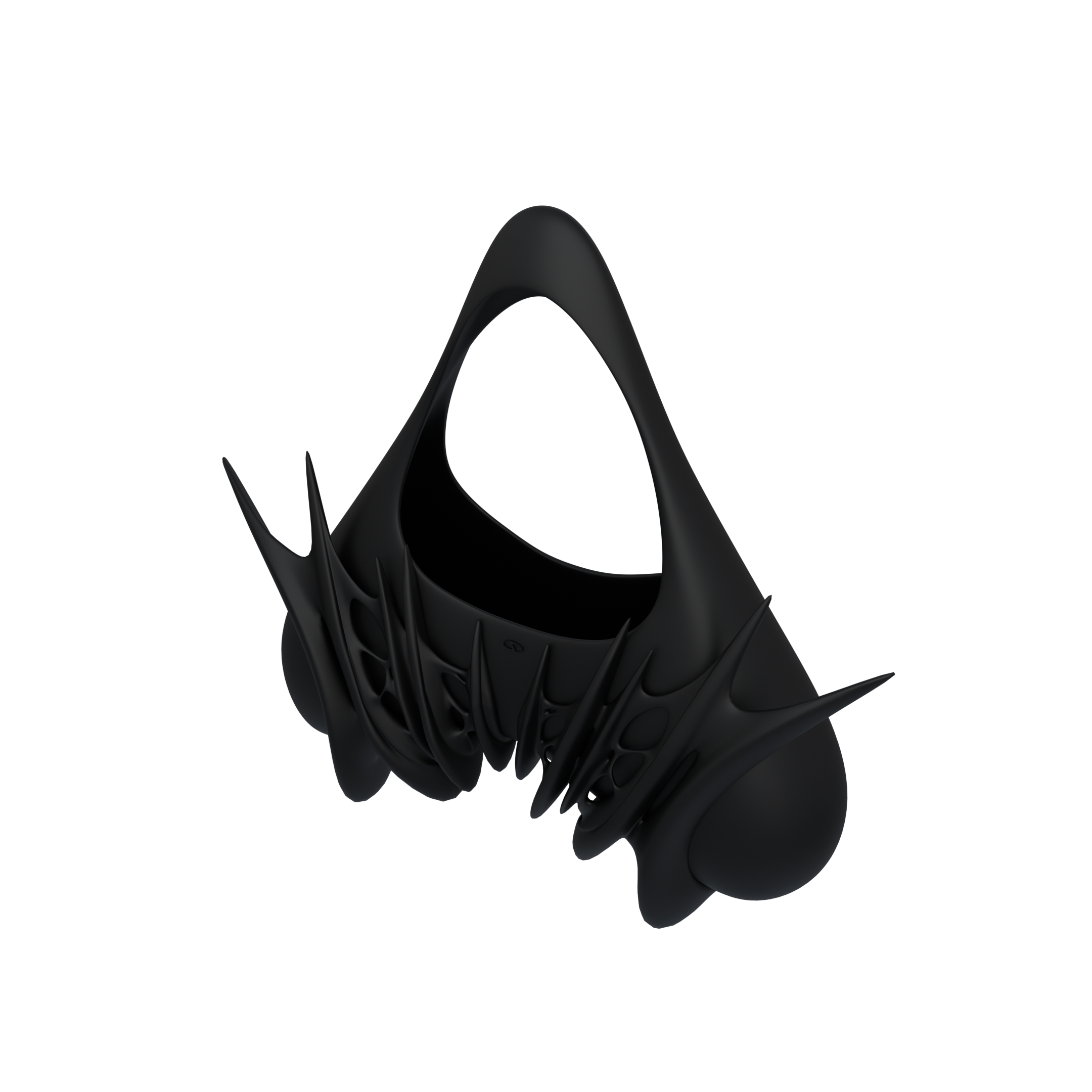 Venom HandBag ( Matte Black )