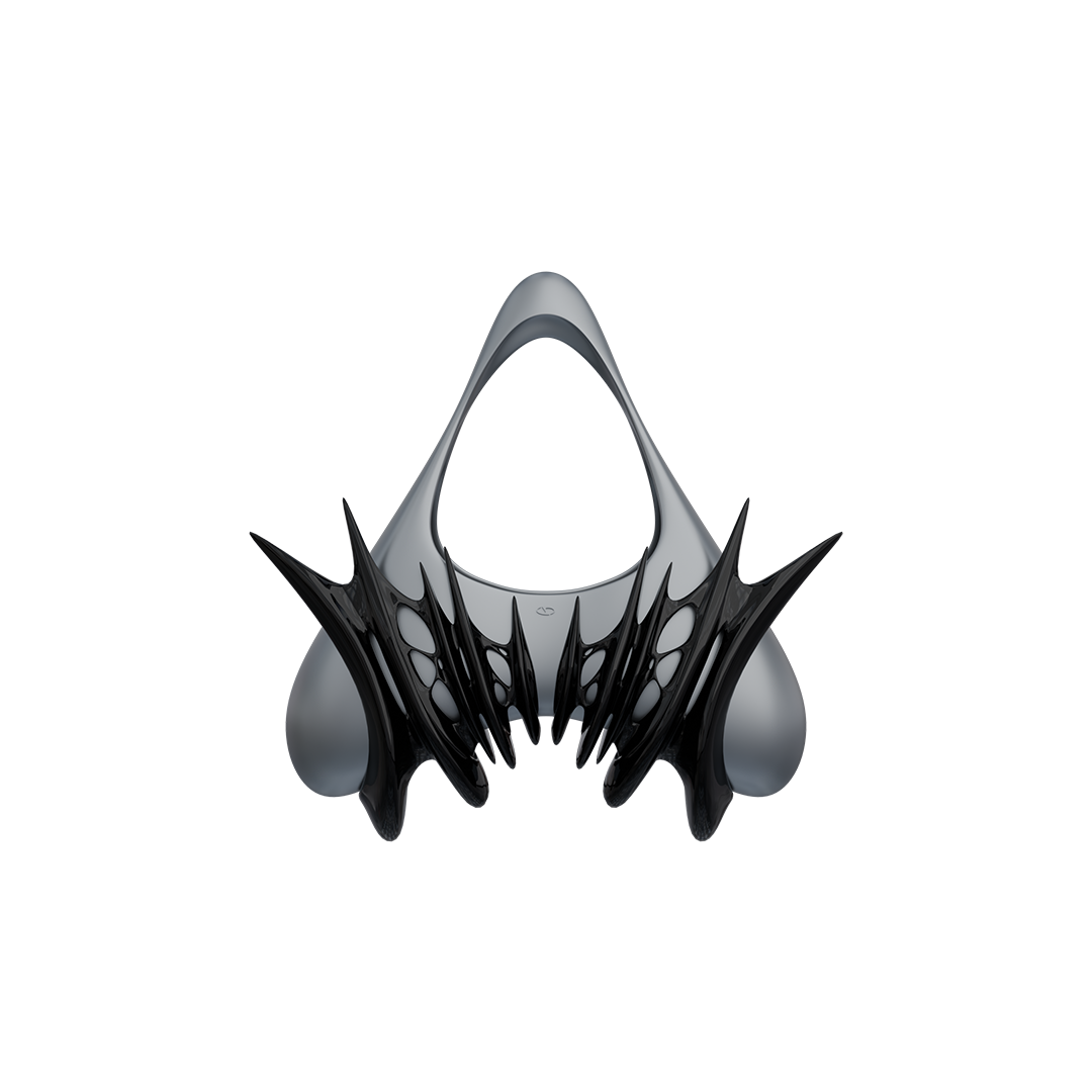 Venom HandBag ( Glossy Black )